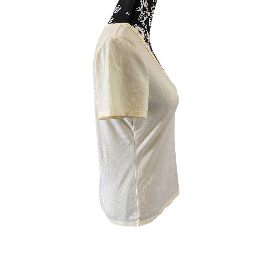 Soft Sensations V Neck T shirt Casual Lounge Loungewear Work Everyday School - Picture 5 of 12